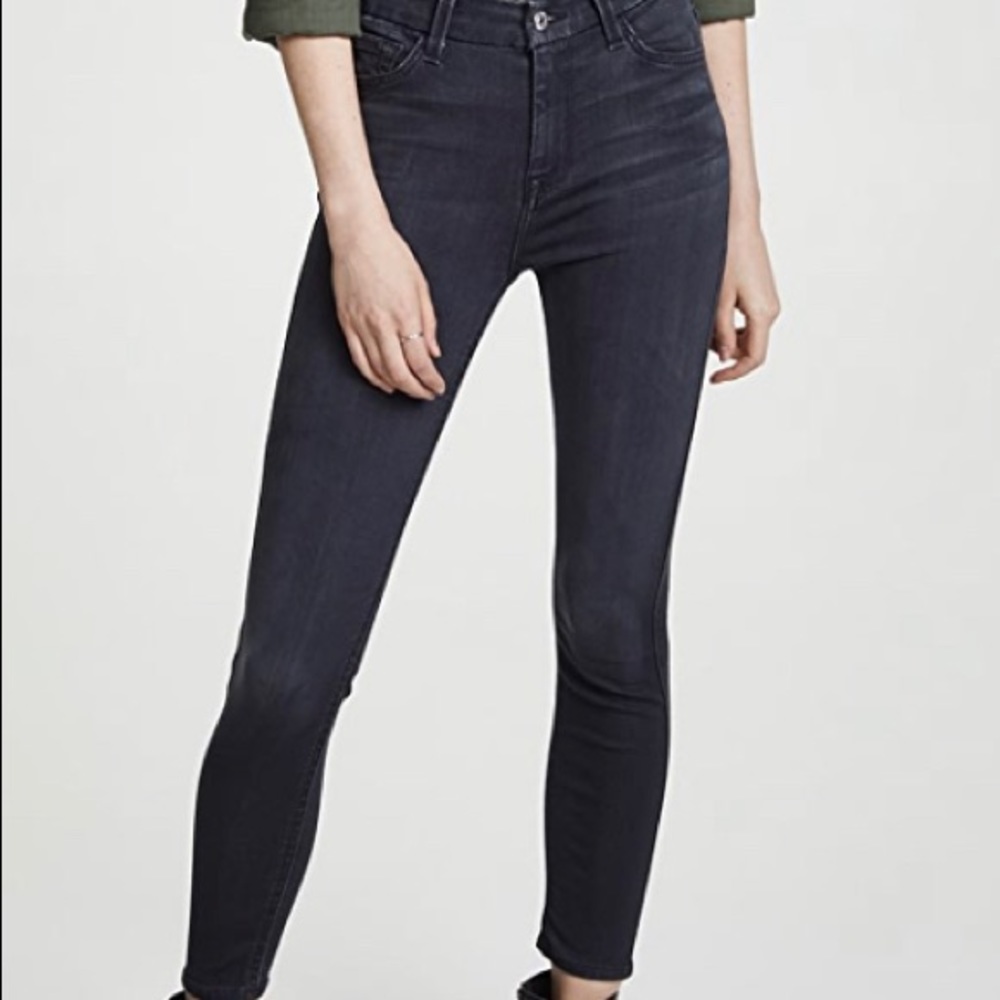 7 For All Mankind “The High Waist Ankle Skinny”